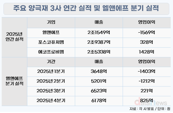[취재] 나홀로 적자 엘앤에프, 하이니켈·46파이로 반등 시도