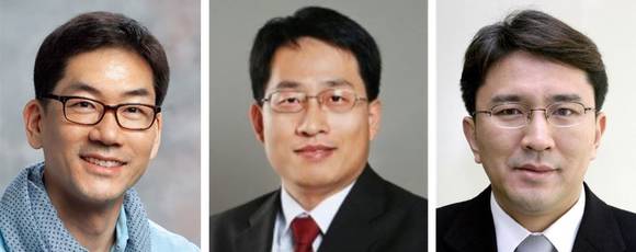 ▲삼성전자가 AI, 빅데이터, 로봇 등 미래 신사업 육성을 위해 위구연 하버드대 교수(왼쪽부터), 장우승 전 미주리대 교수, 강성철 전 KIST 의료로봇연구단장 등 핵심인재를 대거 영입했다. / 사진=삼성전자