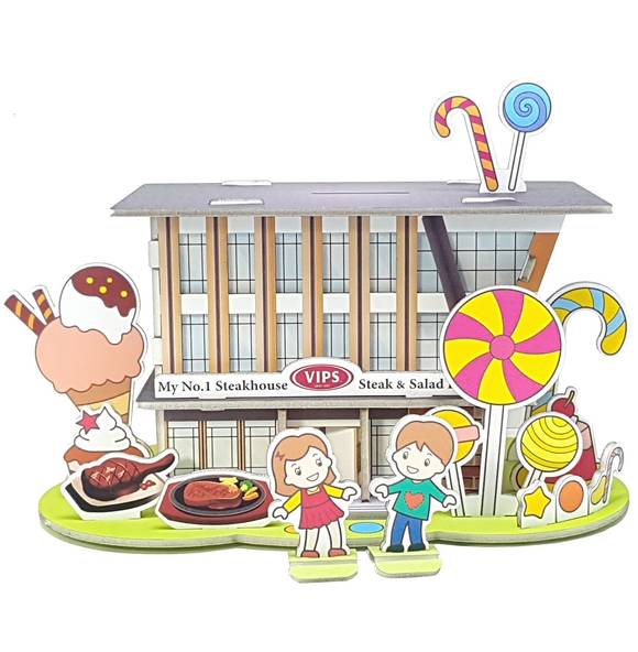 사진=어린이날 빕스를 방문한 모든 어린이 고객에게 제공하는 일러스트 3D 입체 퍼즐