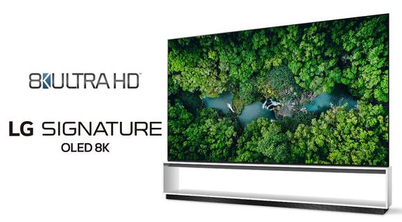 ▲미국 소비자기술협회의 ‘8K UHD’ 인증을 받은 'LG 시그니처 올레드 8K' 제품 이미지 / 사진=LG전자