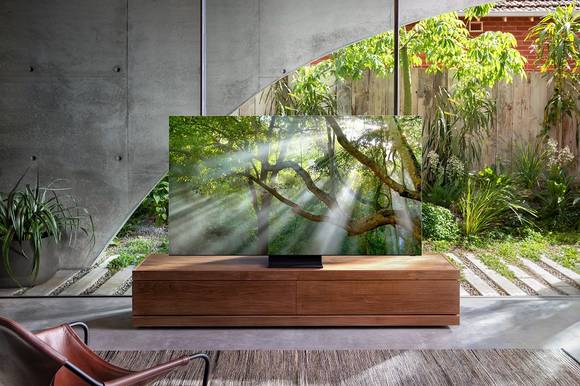 ▲2020년형 QLED 8K 신제품 ‘Q950TS’ / 사진=삼성전자
