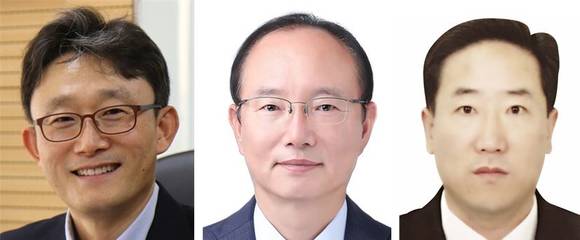 ▲박윤영 사장(왼쪽부터), 이철규 부사장, 신현옥 부사장 / 사진=KT