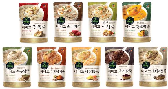 ▲CJ제일제당 '비비고 죽' 이미지.(사진제공=CJ제일제당)