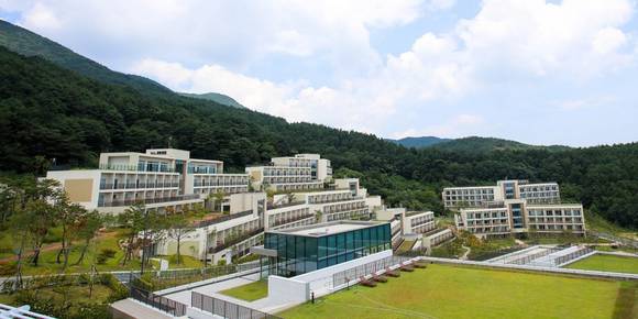 ▲삼성이 코로나19 경증환자를 위해 제공하는 삼성인력개발원 영덕연수원