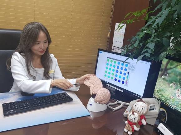 ▲박은아 수인재두뇌과학 목동센터 소장. (사진제공=수인재두뇌과학)