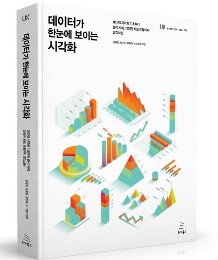 ▲뉴스젤리가 출간한 '데이터가 한눈에 보이는 시각화'. (사진제공=뉴스젤리)