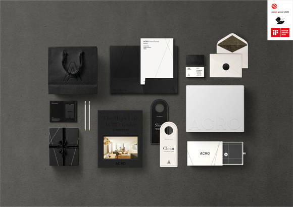 ▲2020 IDEA 디자인 어워드에서 브랜드 부문 본상을 수상한 대림산업의 아크로 BI 디자인 / 사진=대림산업