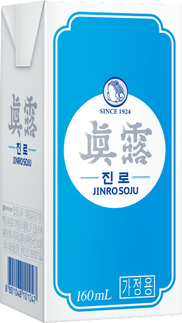▲'진로 미니 팩소주' 제품 이미지 / 사진=하이트진로