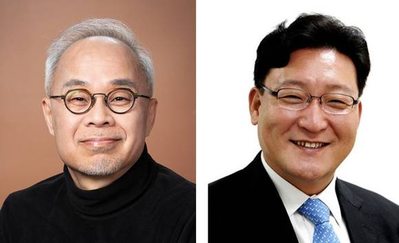 ▲최주선 삼성디스플레이 대표이사 사장 내정자(왼쪽), 김성철 삼성디스플레이 중소형디스플레이사업부장 사장