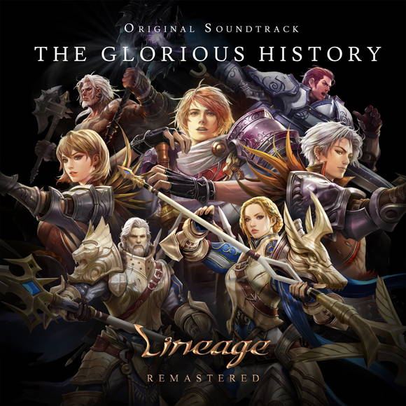 ▲‘리니지 리마스터’ 출시 22주년을 기념한 OST 앨범(리니지 – The Glorious History) 자켓 이미지 / 사진=엔씨소프트