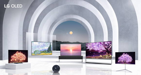 ▲2021 LG 올레드 TV 라인업 / 사진=LG전자