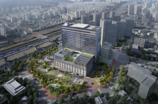 ▲부영그룹 우정의료재단이 건립 준비 중인 종합병원 조감도 / 사진=부영그룹