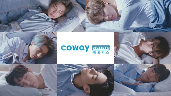 ▲코웨이가 방탄소년단을 모델로 한 광고의 유튜브 조회수가 1000만 뷰를 돌파했다. / 사진=코웨이