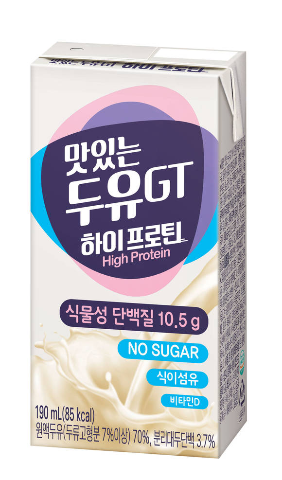 ▲남양유업의 ‘맛있는 두유GT 하이프로틴’ / 사진=남양유업