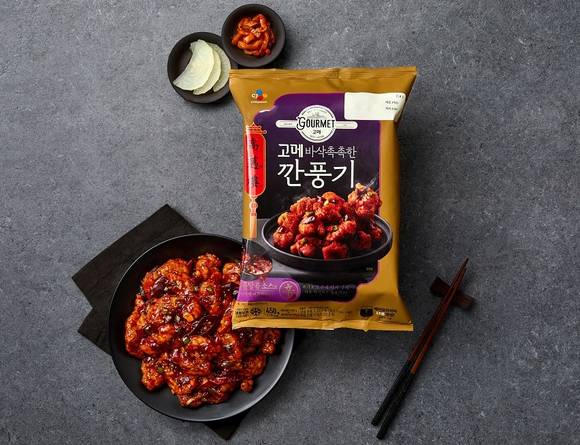 ▲CJ제일제당의 '고메 바삭촉촉한 깐풍기' / 사진=CJ제일제당