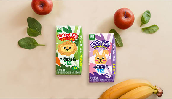 ▲남양유업의 ‘야채채움 키즈’ / 사진=남양유업