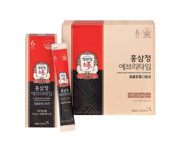 ▲‘정관장 홍삼정 에브리타임’ / 사진=KGC인삼공사