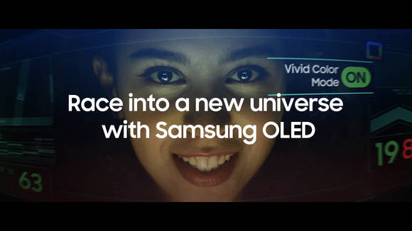 ▲삼성디스플레이가 제작한 노트북용 OLED 홍보 영상 캡처 / 사진=삼성디스플레이