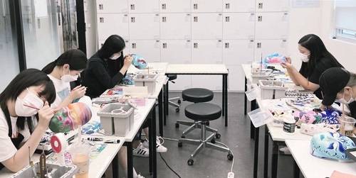 ▲올댓뷰티아카데미 수업 현장 / 사진=올댓뷰티아카데미
