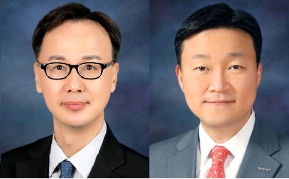▲이영준 삼양홀딩스 바이오팜그룹장(왼쪽), 윤석환 삼양홀딩스 IC장 겸 글로벌성장PU장 / 사진=삼양그룹