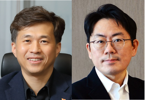 ▲곽노정 안전개발제조총괄 사장(왼쪽)과, 노종원 사업총괄 사장 / 사진=SK하이닉스