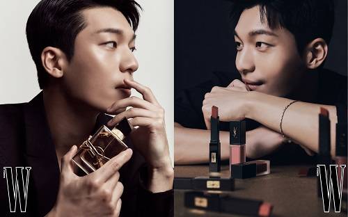 ▲더블유 코리아 공식 인스타그램 / 사진=입생로랑 뷰티(YSL Beauty)