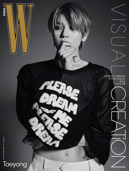 ▲셀린느(CELINE)는 NCT 태용 그리고 패션 매거진 더블유 코리아와 함께한 화보를 공개했다. / 사진=더블유 코리아