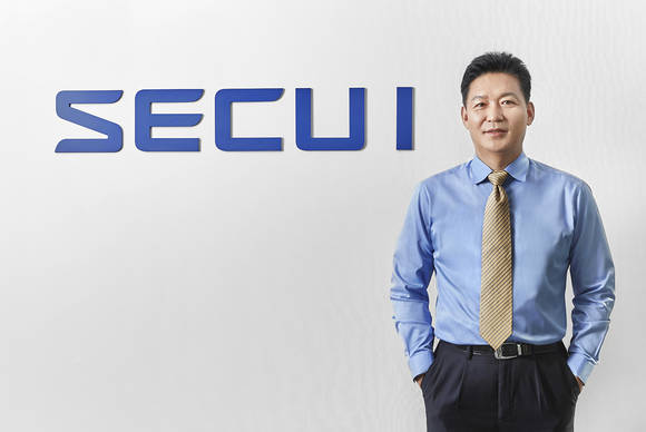 ▲정삼용 시큐아이 신임 대표이사 / 사진=시큐아이