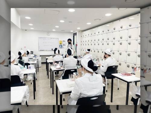 올댓뷰티아카데미 뷰티 전문가반 모의테스트 현장 / 사진=올댓뷰티아카데미