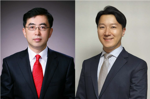 ▲윤경훈 발란 홍보총괄 상임고문(왼쪽), 박요한 발란 ESG 경영실장부사장 / 사진=발란