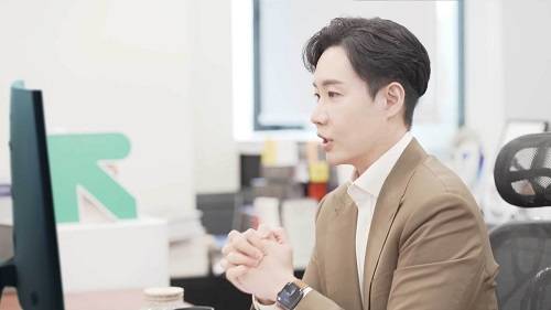 ▲유정범 메쉬코리아 의장이 온라인을 통해 강연을 하고 있다. / 사진=메쉬코리아