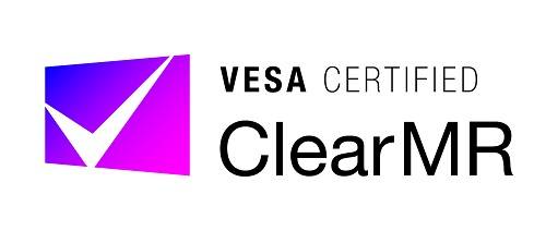 ▲VESA Certified ClearMR 브랜드 로고 / 사진=VESA
