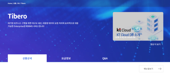 ▲KT 클라우드 환경에서 제공되는 티베로의 TAC 서비스 / 사진=티맥스티베로