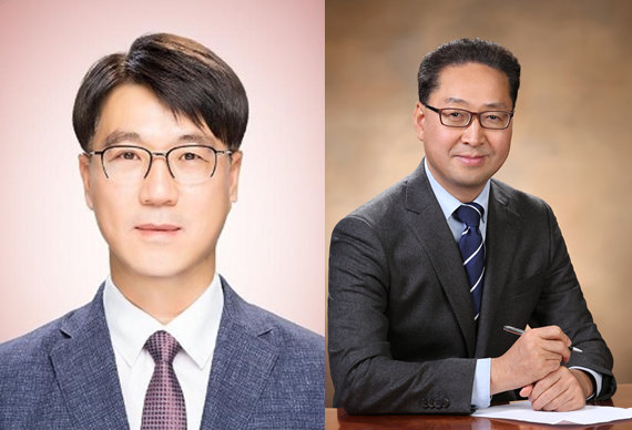 ▲(왼쪽부터) 김태선·양덕열 삼성카드 부사장 / 사진=삼성카드