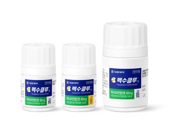 ▲대웅제약의 위식도역류질환 치료제 ‘펙수클루’ / 사진=대웅제약