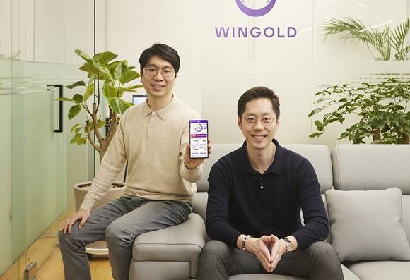 ▲류홍열(왼쪽), 김탁종 레전더리홀딩스 대표 / 사진=윈골드