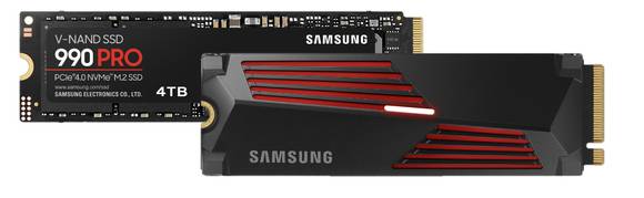 ▲고성능 SSD '990 PRO' 4TB / 사진=삼성전자 삼성전자, 고사양 게이밍에 최적화된 고성능 SSD 990 PRO 4TB 출시
