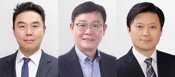 ▲(왼쪽부터)정지영 현대백화점 대표이사(내정), 한광영 현대홈쇼핑 대표이사(내정), 정백재 현대L&C 대표이사(내정) / 사진=현대백화점그룹 현대백화점그룹, 안정에 초점 맞춘 2024년 정기 임원 인사 단행