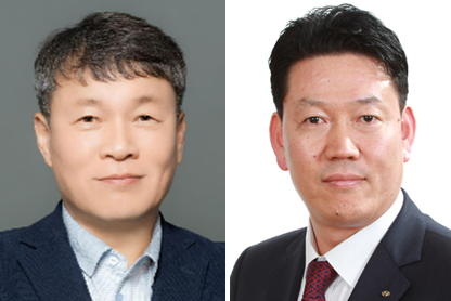 ▲이규석 현대모비스 대표이사 내정자(왼쪽)와 서강현 현대제철 대표이사 내정자 / 사진=현대차그룹