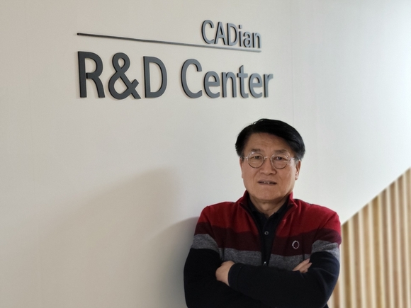 ▲박승훈 인텔리코리아 대표는 30년 이상 혼신의 힘을 다해 CAD 프로그램 개발과 시장 개척에 매진해 국산 CAD의 자존심을 지키고 있다. 박승훈 인텔리코리아 대표 “10월 AI CAD 시대 열겠다”