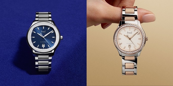 ▲피아제(PIAGET) 폴로 데이트 워치 42mm/36mm