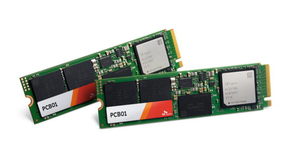 ▲SK하이닉스 8채널 PCIe 5세대 온디바이스 AI PC용 SSD ‘PCB01’ / 사진=SK하이닉스 SK하이닉스, AI PC용 고성능 SSD ‘PCB01’ 개발
