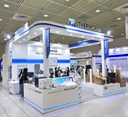 ▲BIX KOREA 2024 써모랩코리아 부스 / 사진=써모랩코리아
