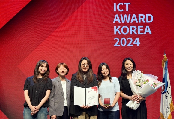 ▲LG유플러스는 ‘ICT 어워드 코리아 2024’에서 디지털 콘텐츠 & 마케팅 분야 ‘금상’을 수상했다고 밝혔다. / 사진=LG유플러스 LG유플러스 디지털 콘텐츠 채널 ‘유잼’, ICT 어워드 코리아서 금상 수상