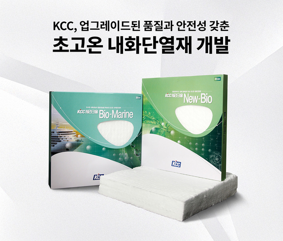 KCC, 업그레이드된 품질과 안전성 갖춘 초고온 내화단열재 개발