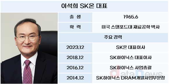 [취재] 이석희 SK온 대표의 책임 경영…하이닉스 성공 DNA 이식한다