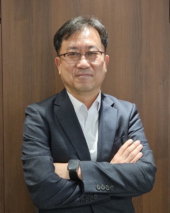 ▲조길주 토마토시스템 대표는 “UI 솔루션과 대학 ERP 등 기존 사업을 토대로 한 가운데 AI 기반 화면 생성 솔루션과 미국 원격의료 서비스를 양축으로 성장 전략을 세우고 있다”고 말했다. / 사진=데이터뉴스 조길주 토마토시스템 대표 “AI·헬스케어로 도약…600억 간다”