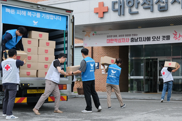 SPC그룹, 경남 산청 수해지역에 빵·생수 긴급 지원