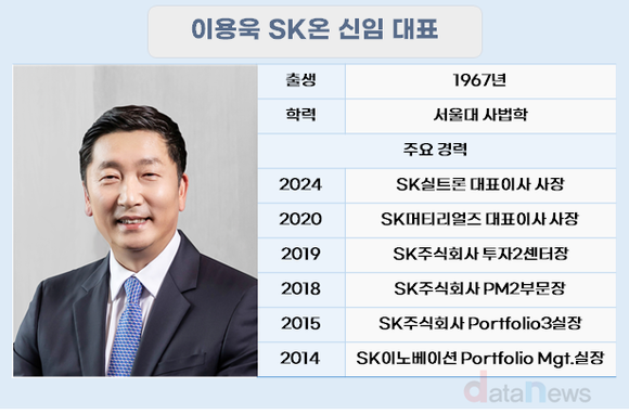 [취재] 이용욱 SK온 신임 대표, 배터리 적자 해소 특명