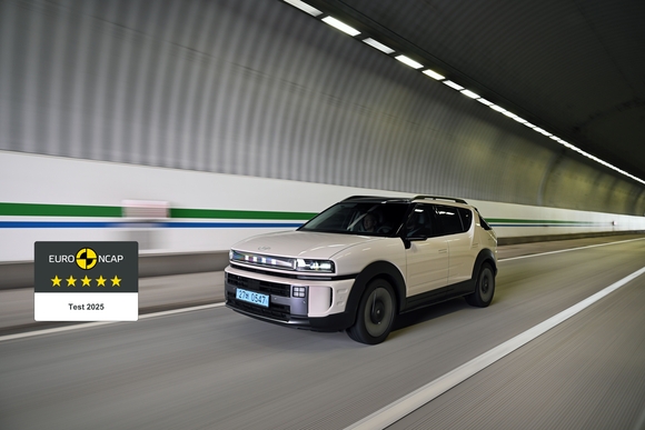 현대차 ‘디 올 뉴 넥쏘’, 유럽 안전성 평가서 최고 안전 등급 획득